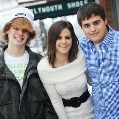 Jared, myself, and nate. our broken little family